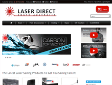 Tablet Screenshot of laserdirect.com.au